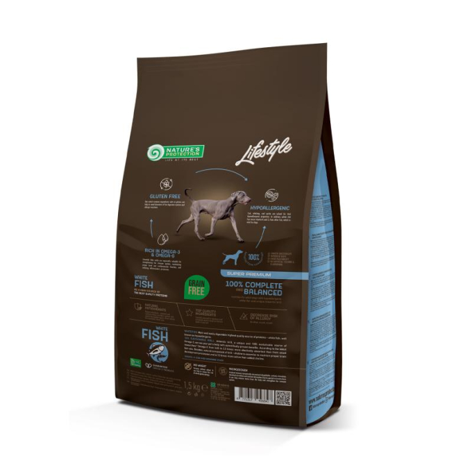 Grain free fish based dog food outlet